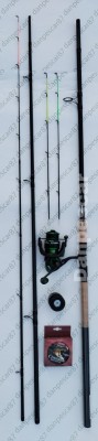 SET FEEDER Lanseta HARRIER 3,90m 210gr + Mulineta SPARKLER 4000 + 150m fir foto