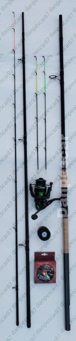 SET FEEDER Lanseta HARRIER 3,90m 210gr + Mulineta SPARKLER 4000 + 150m fir
