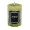 Lumanare parfumata Kopenpal cu aroma de Ananas, Parafina, Verde, 36 h, 6.8x10 cm