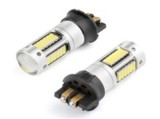 Bec PW24W 30SMD 4014 12V-24V CANBUS 600 lumen, lumina: alba JSUN54, Oem