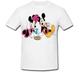 Tricou &quot; Mickey Mouse and Minnie Mouse - picnic &quot;