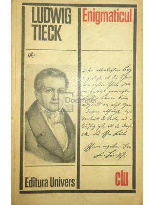 Ludwig Tieck - Enigmaticul (Editia: 1973) foto