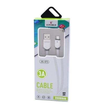 Cablu De date Si Incarcare Pentru Telefon,V8 microUSB,Fast Data, 3.4A &amp;ndash; JXL-028 foto