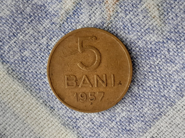 Rom&acirc;nia 5 BANI 1957