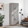 VidaXL Dulap &icirc;nalt, gri sonoma, 69,5x34x180 cm, lemn compozit 3199719