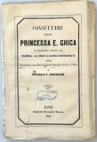 Consultare pentru Princessa E Ghica G Apostoleanu 1859 Tipografia Buciumului Romanu Iasi Proces Testament Grigorie Ghica