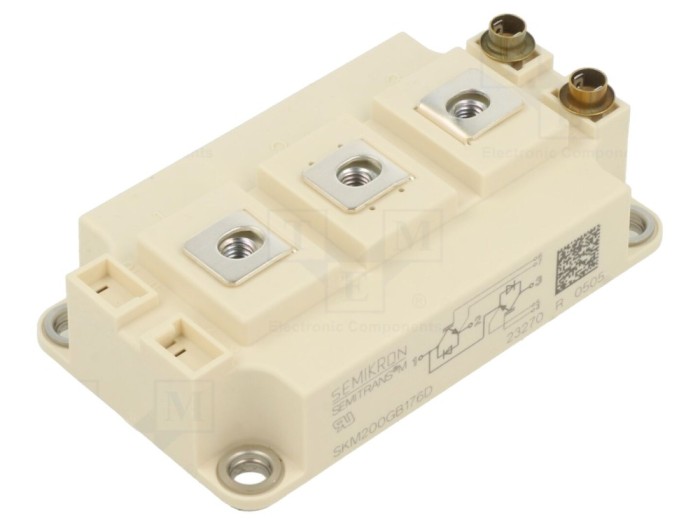 Modul IGBT semipunte 1,7kV