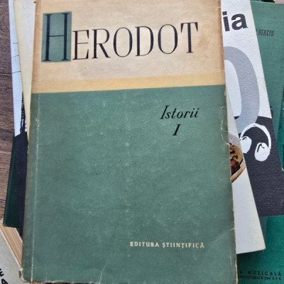 ISTORII-HERODOT VOL 1 1961 foto
