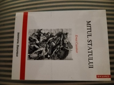 Ernst Cassirer Mitul statului foto