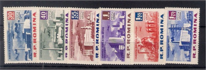 1963 - Constructii ale socialismului, serie neuzata