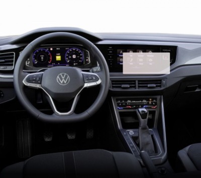 Folie Protectie Navigatie Volkswagen Polo 2021+, Duragon, protectie Display Navigatie, silicon Mat, Anti-zgarieturi, Anti-amprenta, kit instalare foto
