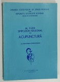 AL V- LEA SIMPOZION NATIONAL DE ACUPUNCTURA , 2 -4 OCT. 1986