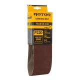 Banda de slefuit ROTOR P220 75*533 set 5 Innovative ReliableTools