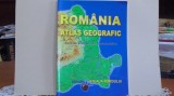 ATLAS GEOGRAFIC, ROMANIA - 75 HARTI +PREZENTARE FIZICO-GEOGRAFICA SI ECONOMICA-