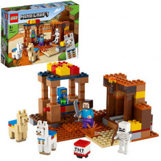 Lego Minecraft Taraba Negustorului 21167 foto