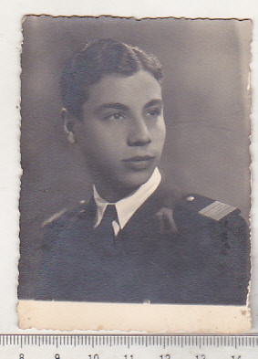 bnk foto - Portret de elev scoala militara - Foto Select J Aizicovici Iasi 1941 foto