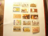 Lot 15 Timbre Brazilia nestampilate ,serie1val. sau deparaiate : Arhitectura