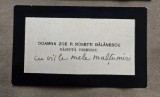 Carte de vizita Zoe P Rosetti Balanescu