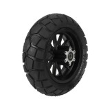 Roata completa trotineta electrica kukirin g2 pro 9 inch anvelopa 9&times;3.0-5.5 tubeless janta