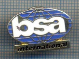 AX 454 INSIGNA -BSA INTERNATIONAL - COMPANIE AMERICANA IN DOMENIUL AEROSPATIAL