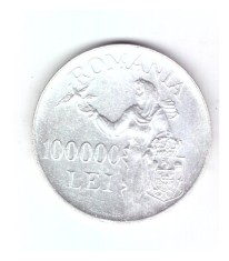 Moneda 100000 lei 1946, stare buna, curata