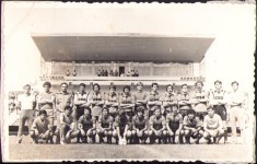 HST P374 Poză echipa fotbal CSG Rom&amp;acirc;nia comunistă foto
