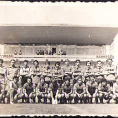 HST P374 Poză echipa fotbal CSG România comunistă