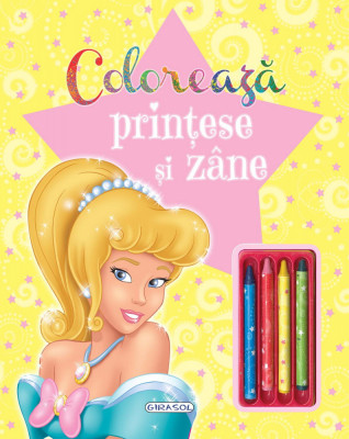 Coloreaza printese si zane foto