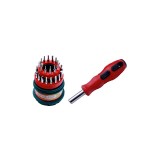 Cumpara ieftin Trusa Surubelnita Precizie 31 Capete Interschimbabile Stea Cruce Torx Hexagon Rosu Profesionala