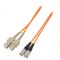Patch cord fibră optică OM2 FC/UPC-SC/UPC 1m portocaliu LSZH