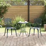 Cumpara ieftin Set de 2 scaune de grădină , din aluminiu verde