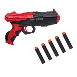 Pistol cu proiectile moi, 5 proiectile incluse, ATU-085291, Plastic, Oem