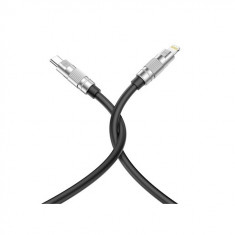 Cablu silicon pentru incarcare 27W si transfer date Type-C la Lighting (compatibil Iphone) Cod: XO-NB-Q228A