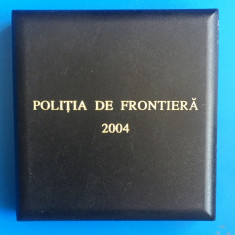 CUTIE PENTRU MEDALIA "POLITIA DE FRONTIERA" 2004