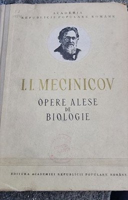 I. I. Mecinicov - Opere Alese foto