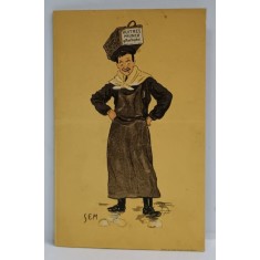 MENIUL RESTAURANTULUI ' HUITRES PRUNIER ' , PARIS , INCEPUT DE SECOL XX