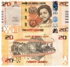Sierra Leone 20 Leones 2022, P-38, Bancnota UNC, Africa
