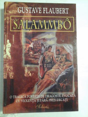 SALAMMBO (roman) - GUSTAVE FLAUBERT foto