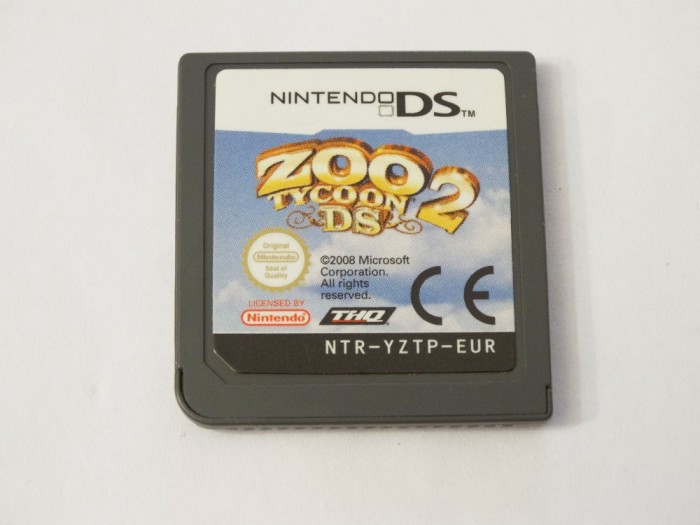 Joc Nintendo DS - Zoo Tycoon 2 DS