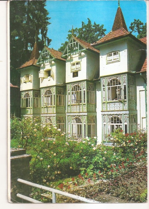 RF86 - Carte Postala - Sovata, Vila, circulata 1985