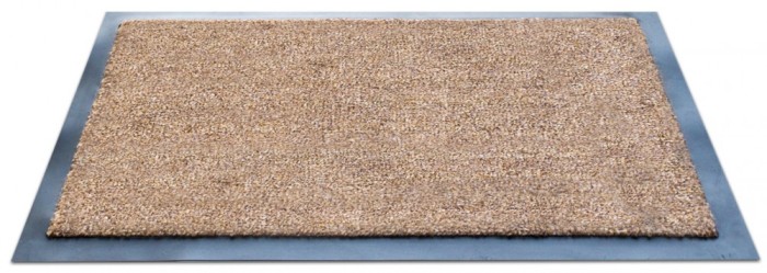 Covoras Intrare Tip Iuta, Model Primo 830-500, Marime 40 x 60 cm, Maro, Antialergic, Polipropilena
