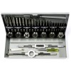 Set Tarozi Filiere Strend Pro, 33 piese, M3-M12, Otel Tungsten, Trusa Filetare Metal