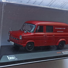 Macheta Ford Transit MK1 1966 Porsche Racing Assistance - IXO 1/43