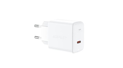 &amp;Icirc;ncărcător Acefast GaN USB tip C 30W, PD, QC 3.0, AFC, FCP, alb (A21-white) foto