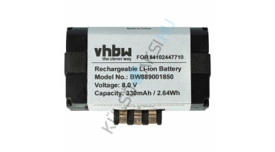 Dispozitiv TCU / ECU auto VHBW &amp;Icirc;nlocuire baterie pentru BMW 84109361678, 2 447 710 - 01, 84102447710 - 330 mAh 8 V NiCd foto