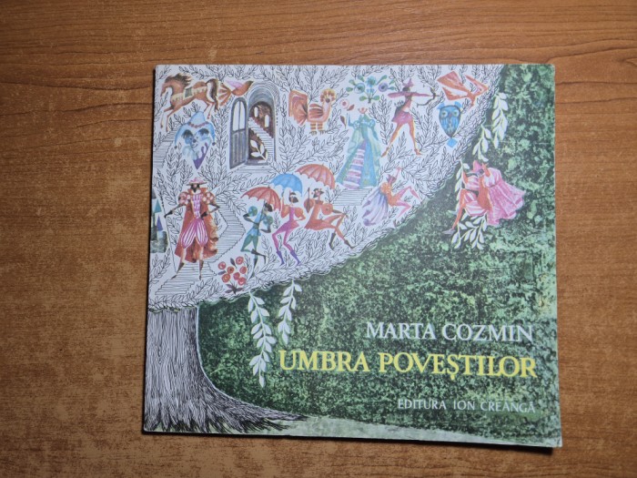 carte pentru copii - umbra povestilor - marta cosmin - din anul 1986