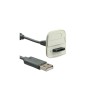 Cablu Incarcare Controller Xbox 360, 1.8m, KIK, Gri - Incarca si Joaca (Nu conectare PC)