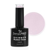 Cumpara ieftin Shimmer Rubber Base SensoPRO Milano - #69 Desert Rays, 10ml