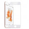Geam Protectie Display iPhone 6s Acoperire Completa Alb