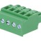 Regletă de Conexiuni Deconectabilă 5mm 5 Piste &Icirc;n Unghi Mufă